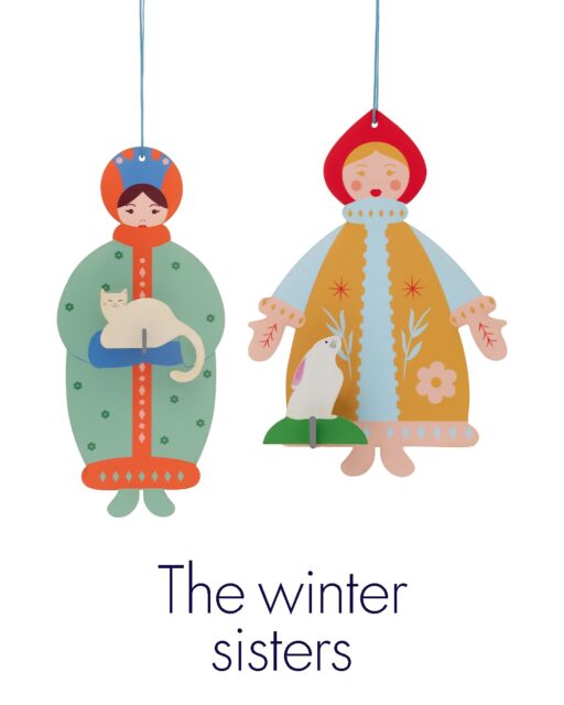 The Northern Tales family on display! Coming from icy, faraway places, these little characters are happy to warm up in your homes on a branch, or a soon-to-be Christmas tree 🎄