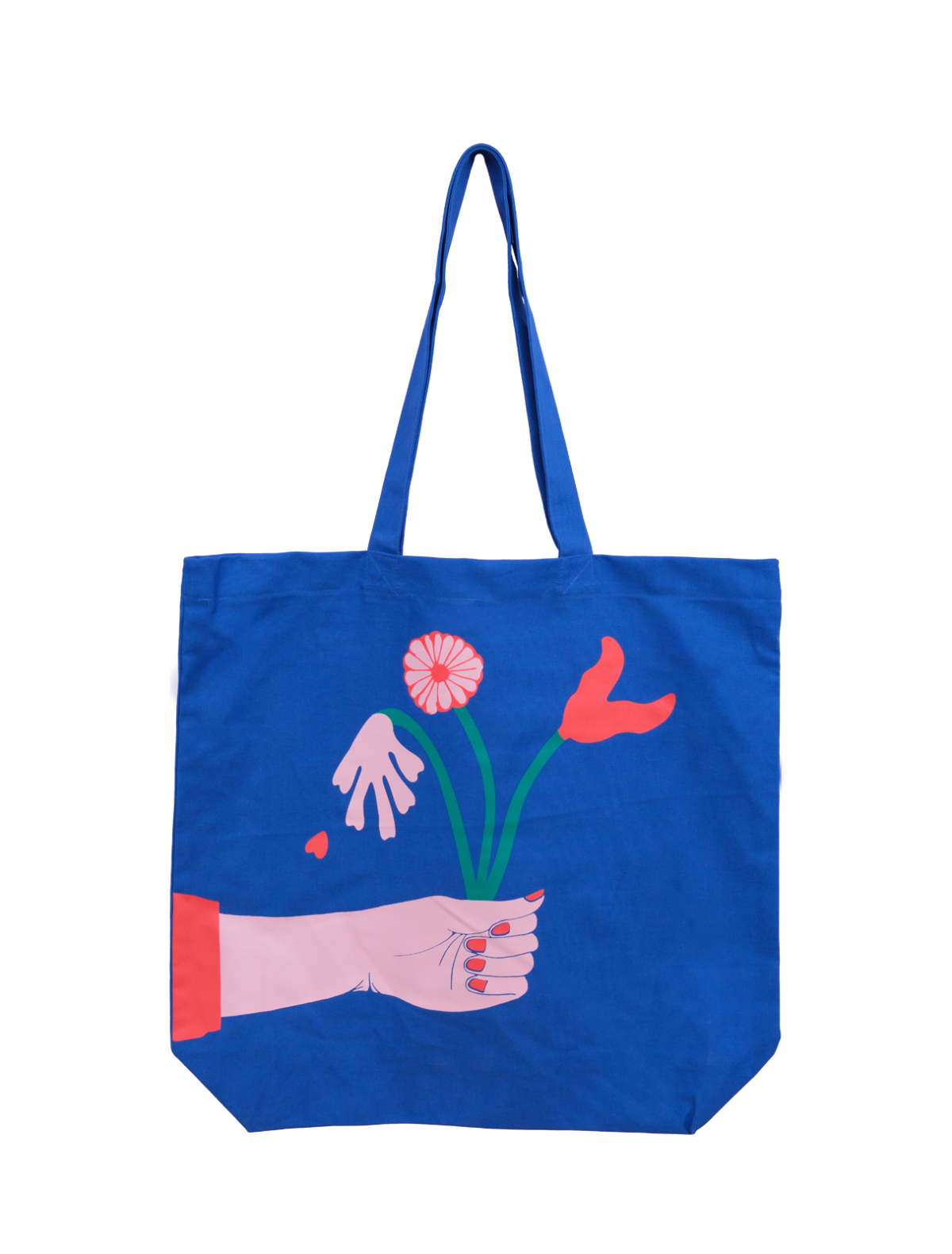 Blooming Hands Tote Bag