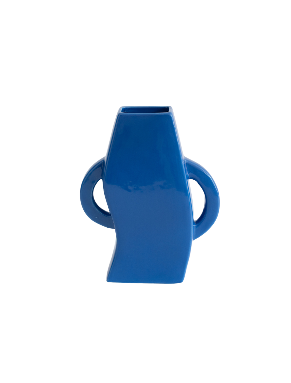 Blue Loop Vase