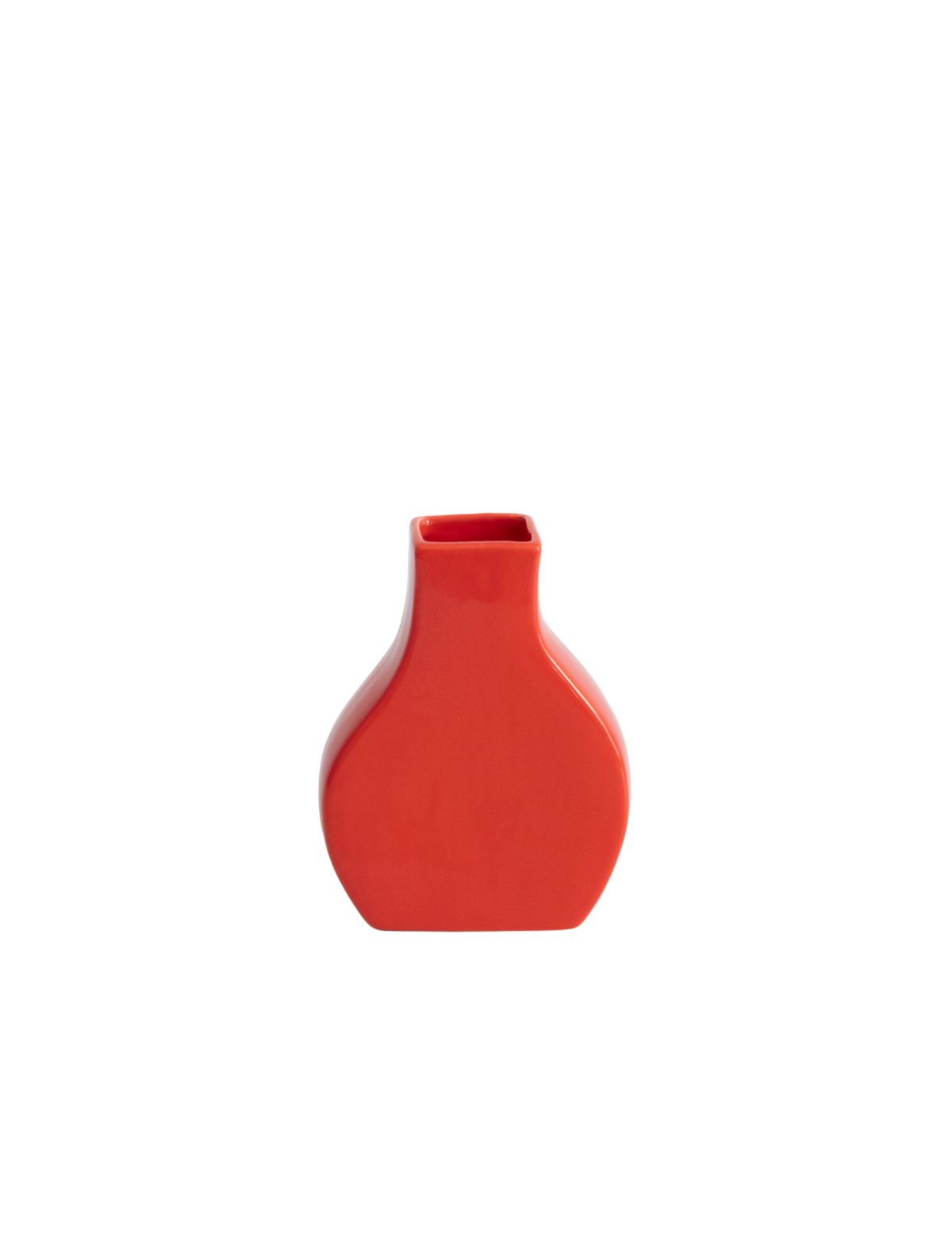 Red Bottle Vase